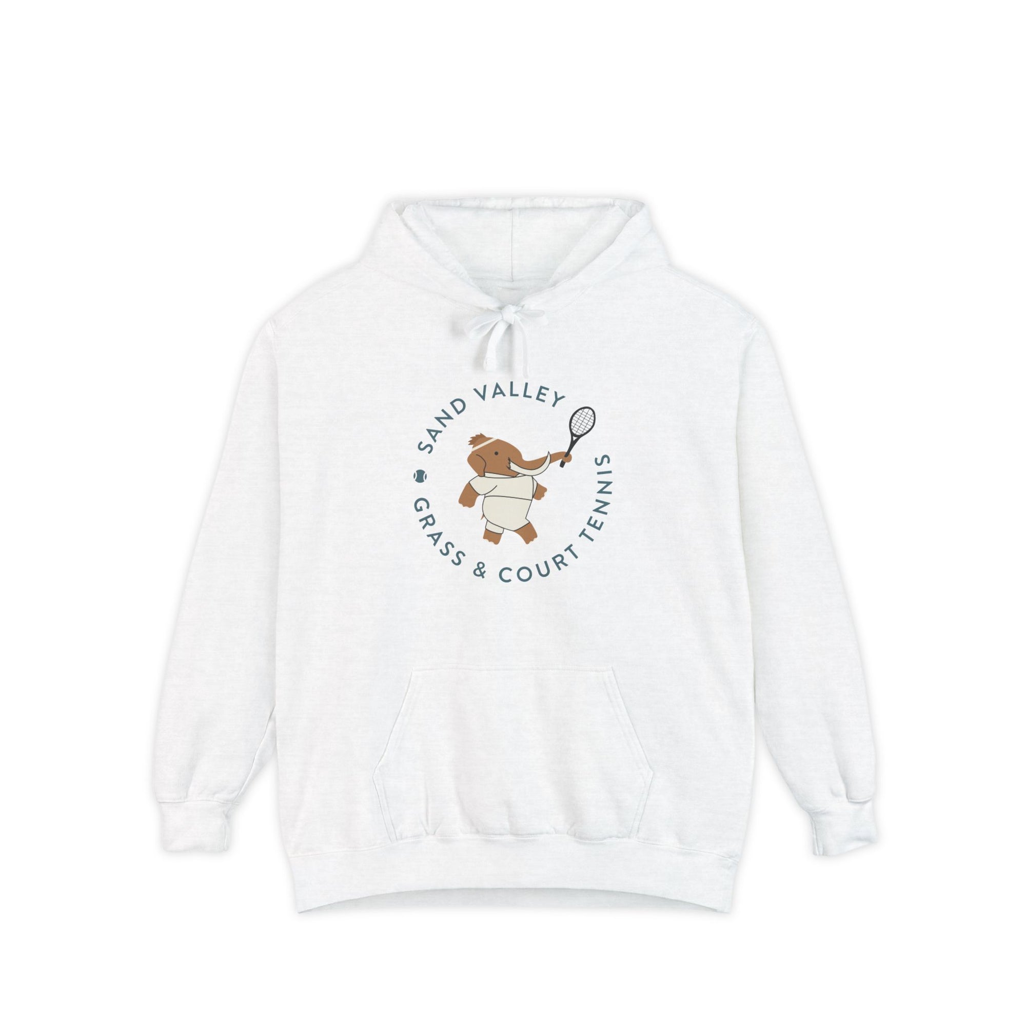 Grass and Court Unisex Garment-Dyed Hoodie